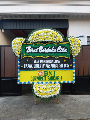 Papan Bunga Duka di Data Mansiang